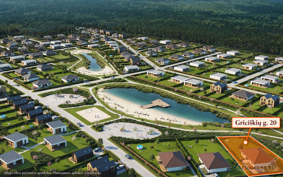 Sklypas Su Vaizdu Į Būsimą Vandens Telkinį  - nuotraukos Nr. 2