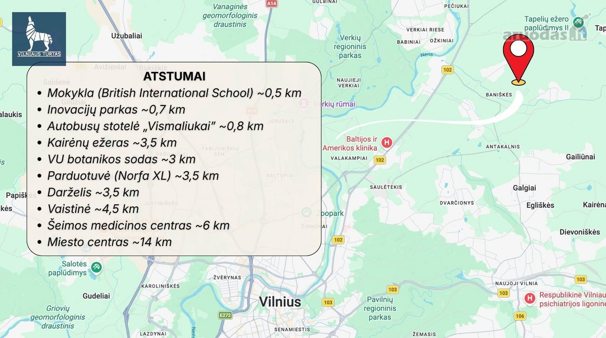 Miško Apsuptyje, Prestižinėje Antakalnio - nuotraukos Nr. 18