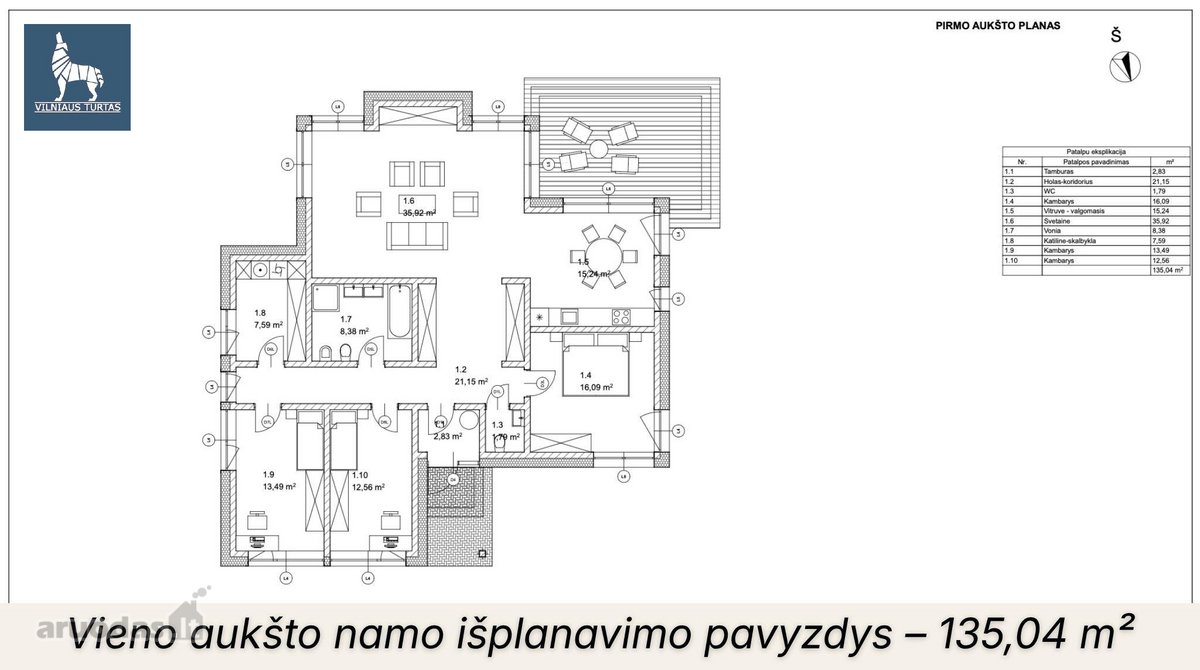 Miško Apsuptyje, Prestižinėje Antakalnio - nuotraukos Nr. 17