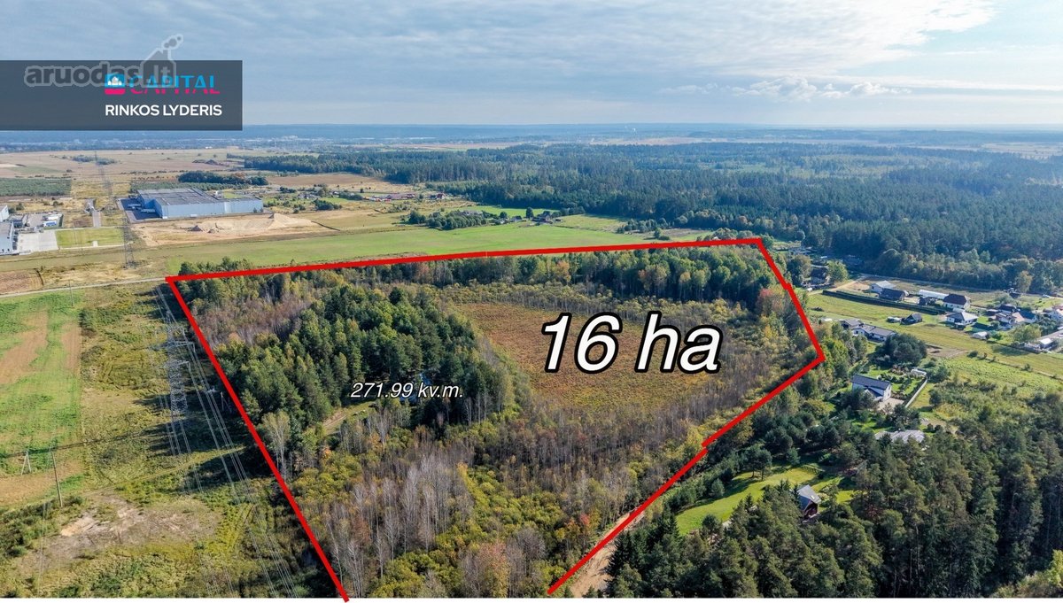 16 Ha Gamtos Apsuptas Sklypas Vos ~20 Km Nuo - nuotraukos Nr. 2