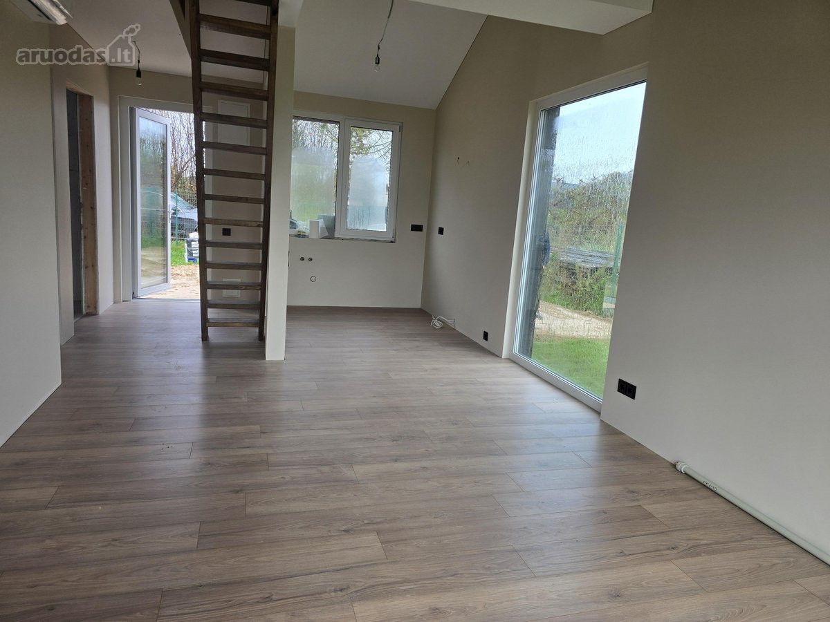 Parduodamas naujos statybos 50m2 karkasinis - nuotraukos Nr. 6