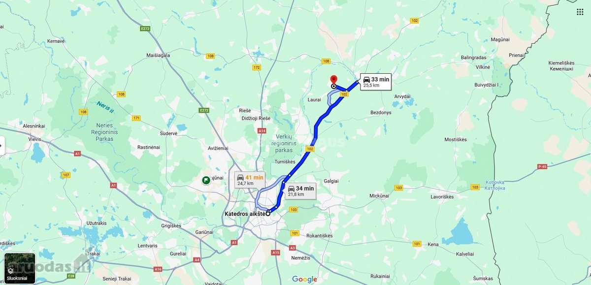 Parduodami trys žemės sklypai Nemenčinės - nuotraukos Nr. 13