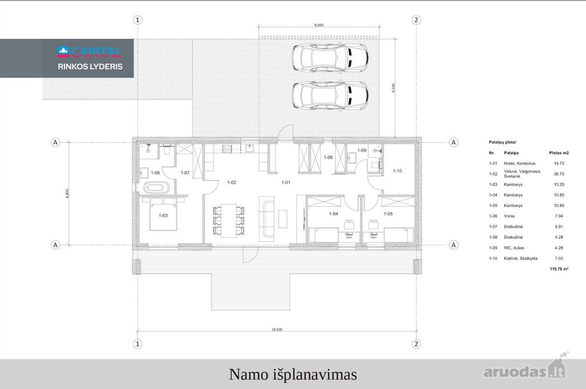 Parduodamas Namų Valdos Sklypas Su Namo - nuotraukos Nr. 10