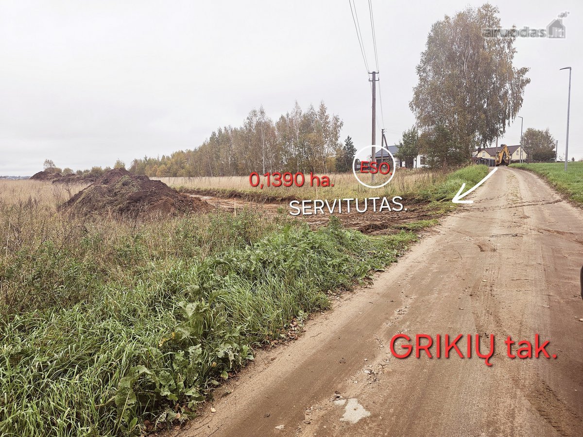Parduodami 2 namų valdos žemės sklypai Grikių - nuotraukos Nr. 7