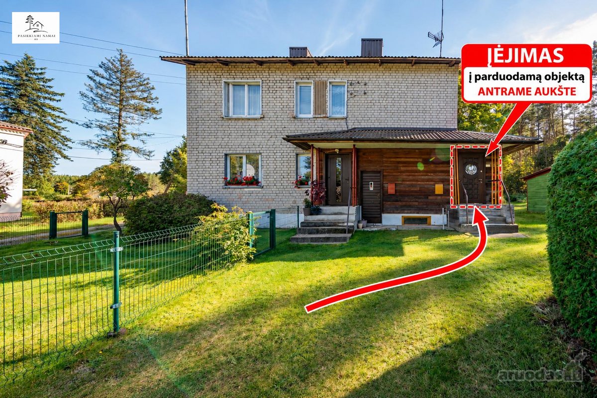 Pušyno Apsuptyje - Namo Dalis Su Žeme, Garažu - nuotraukos Nr. 2