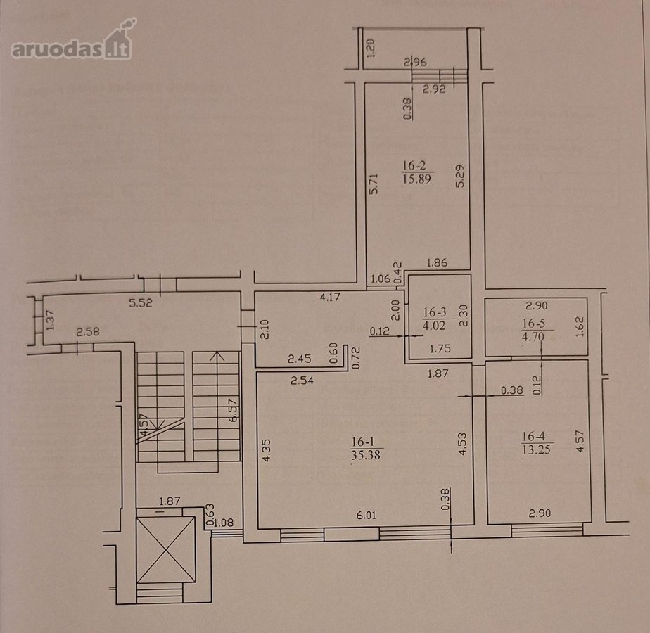 Erdvus, šiltas ir jaukus 3 kambarių butas. - nuotraukos Nr. 3