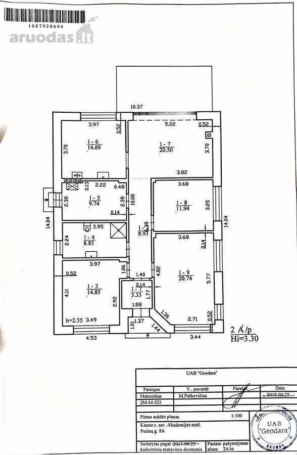Parduodamas jaukus ir pilnai įrengtas 113 m² - nuotraukos Nr. 16