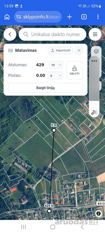 Parduodamas 70,85 A Sklypas Netoli Bartkuškio - nuotraukos Nr. 9