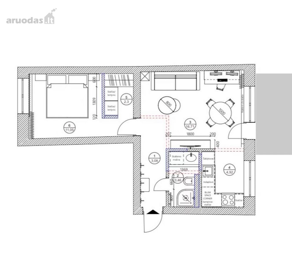 Parduodamas 2 Kambarių Butas Vilijampolėje - - nuotraukos Nr. 18