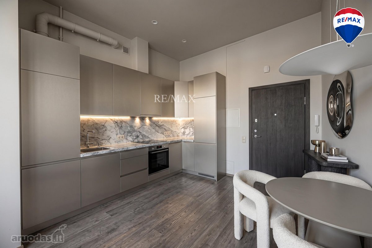 An elegant 45.49 sq. m. three-room apartment - nuotraukos Nr. 2