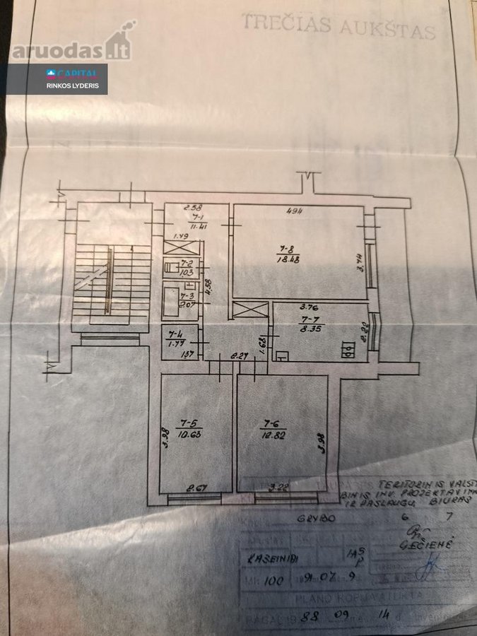 Jaukus 3 kambarių butas puikioje vietoje – - nuotraukos Nr. 31