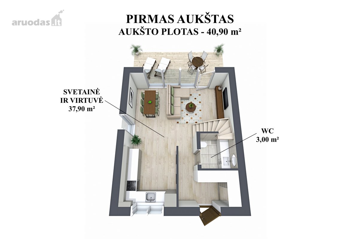 Uždarame Kvartale Pilaitėje, Dyvano g., - nuotraukos Nr. 8