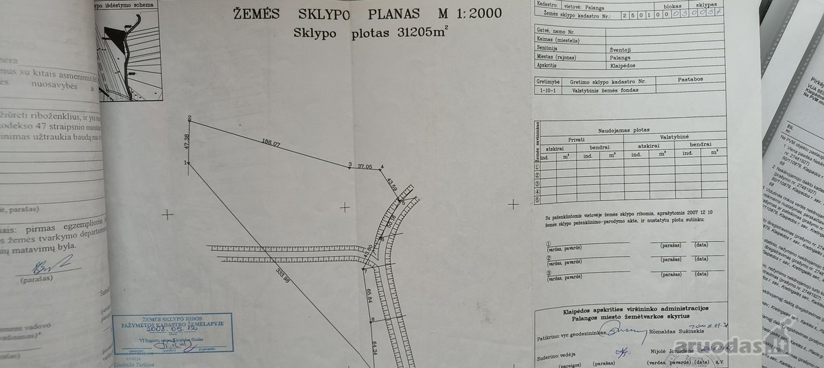 # Parduodamas 3,12 ha žemės sklypas - nuotraukos Nr. 2