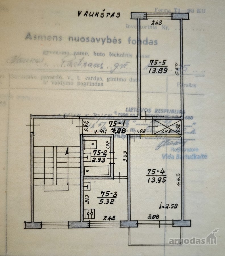 2 Kambarių Butas Partizanų G. – Kiemas Su - nuotraukos Nr. 11