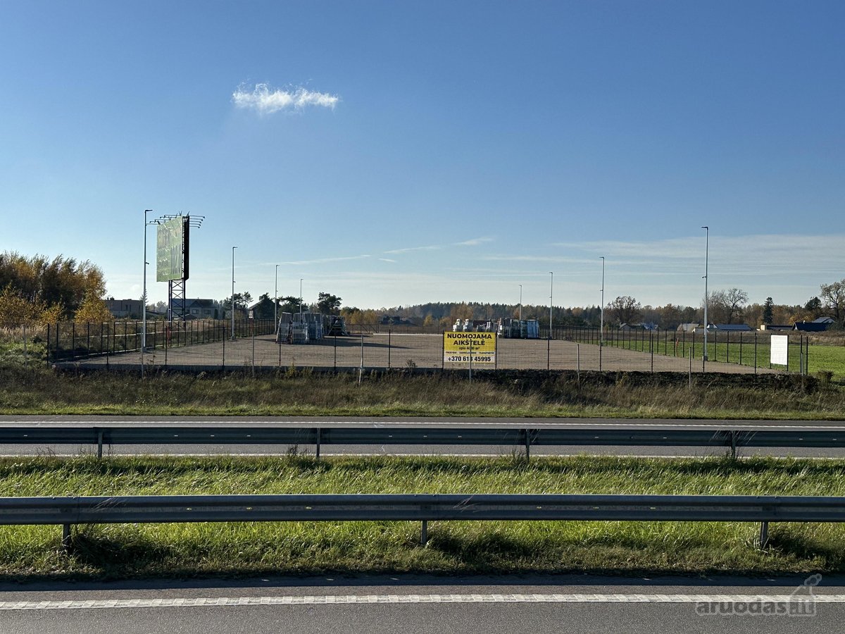 Išnuomojama ~4 000 m² Komercinė Aikštelė - nuotraukos Nr. 14
