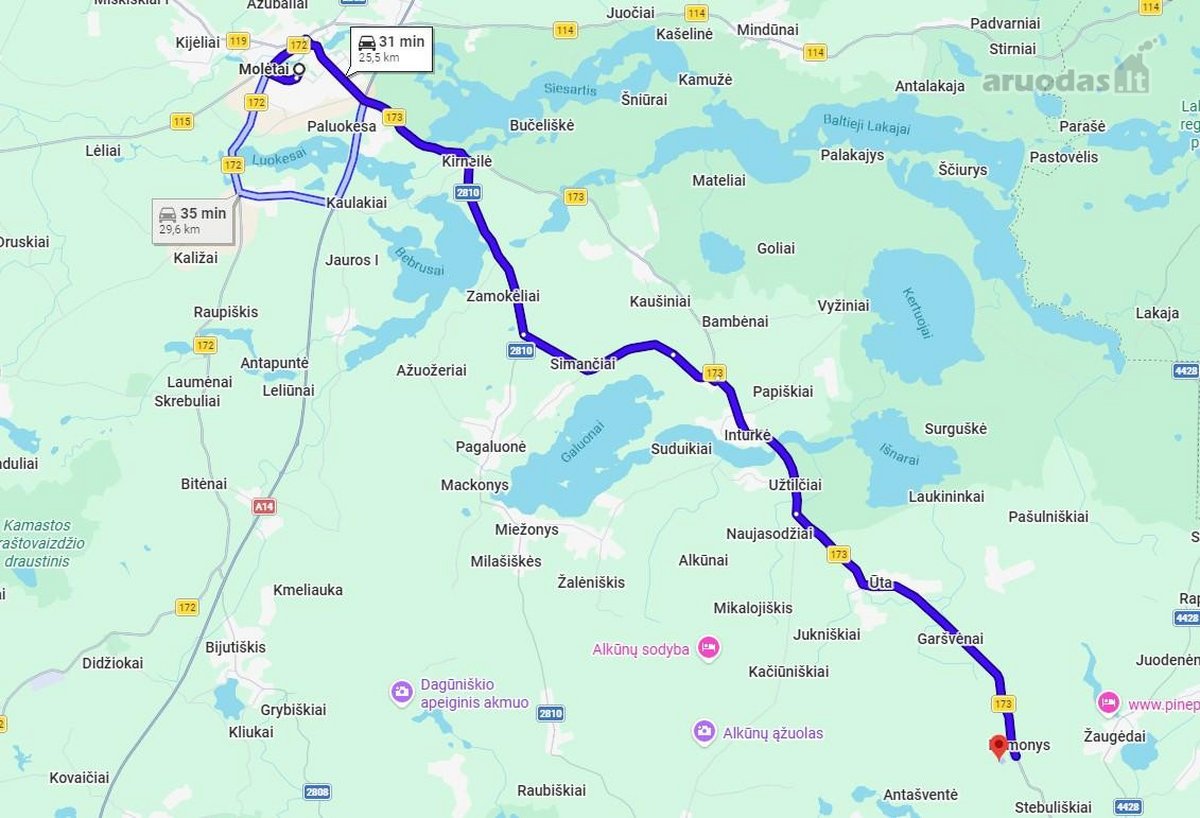 Parduodamas išskirtinis 2,92 ha sklypas - nuotraukos Nr. 26