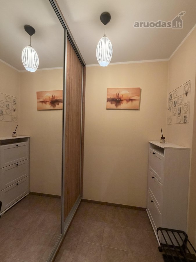 Nuomojamas šviesus 2 kambarių butas Pilaitėje - nuotraukos Nr. 13