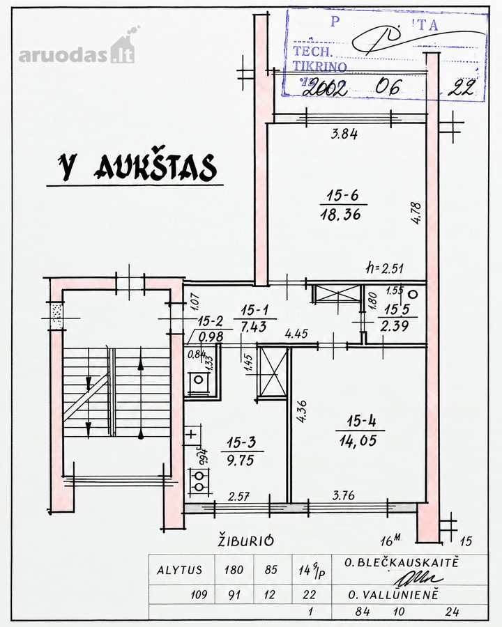 Parduodamas Butas Renovuotame Name – Žiburio - nuotraukos Nr. 9