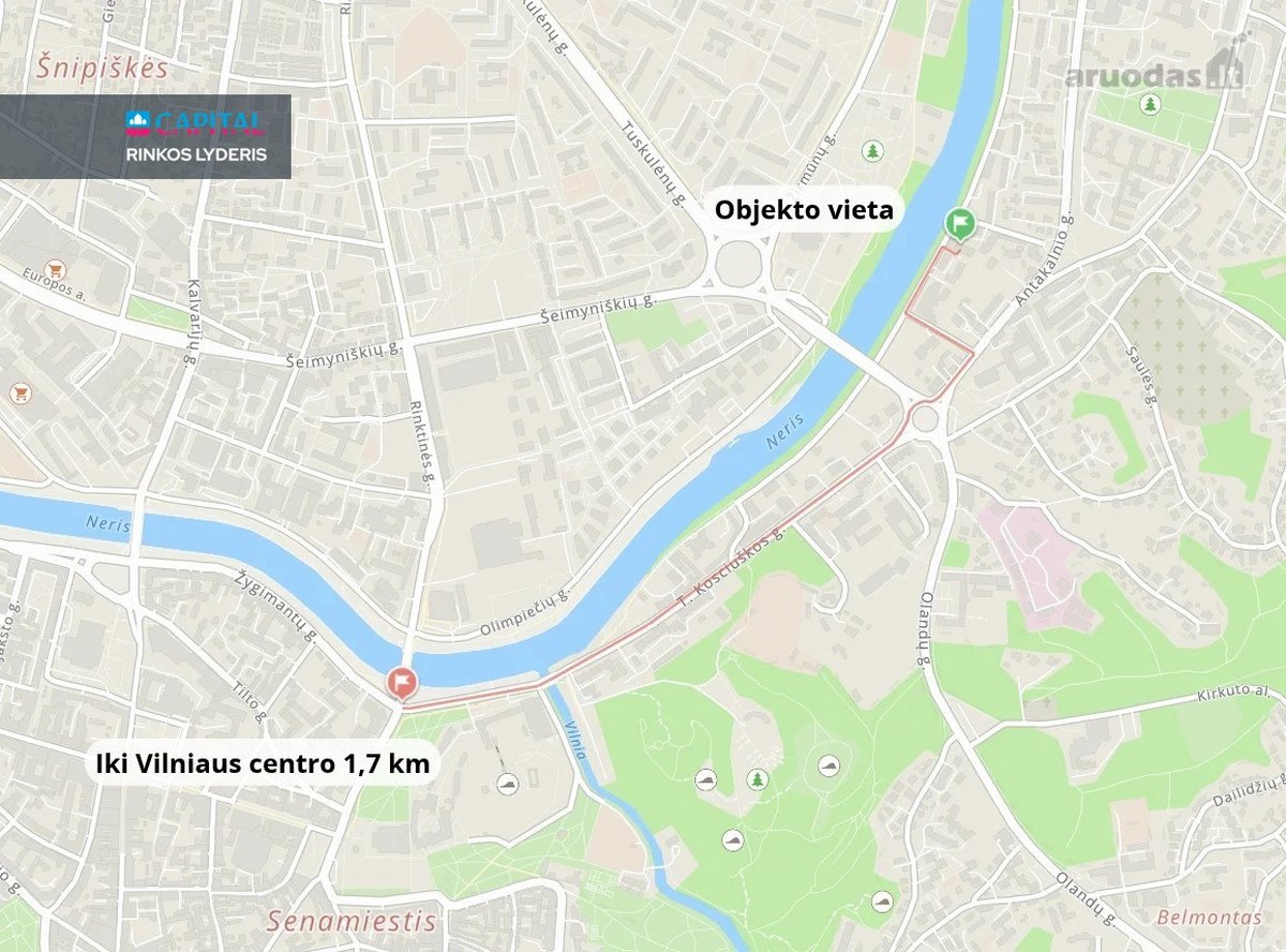 Nuomojamas Tvarkingas Ir Šviesus 2 Kambarių - nuotraukos Nr. 12