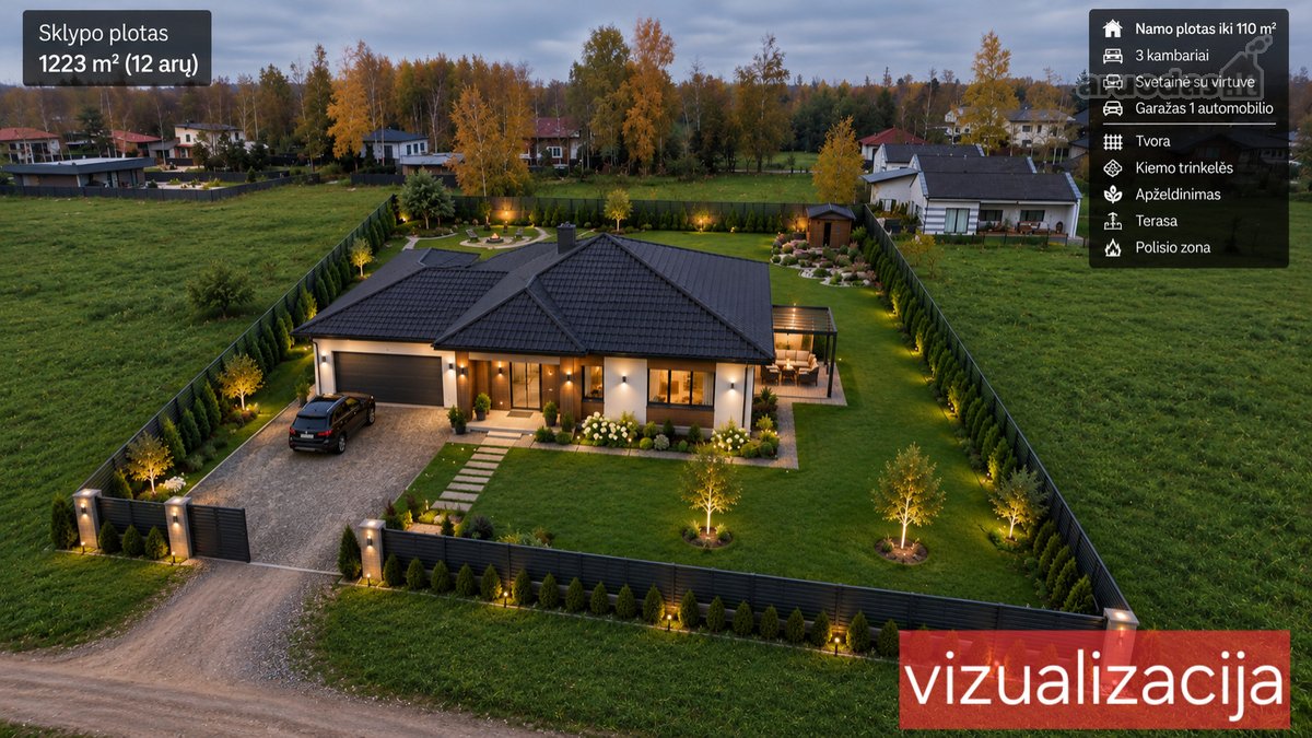 Parduodamas Namų Valdos Sklypas Su - nuotraukos Nr. 7