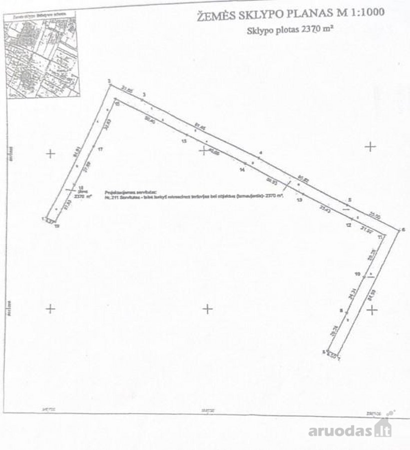 Parduodamas 14.34 arų ploto žemės sklypas - nuotraukos Nr. 2