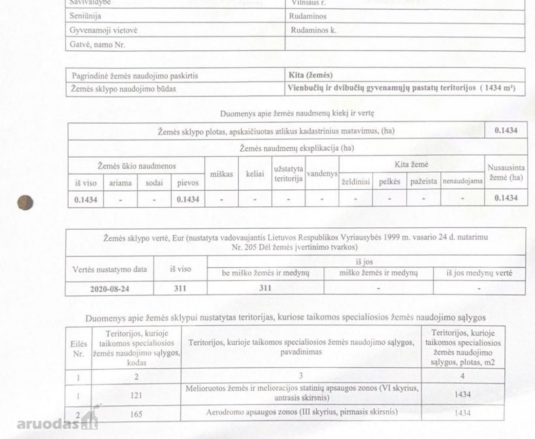 Parduodamas 14.34 arų ploto žemės sklypas - nuotraukos Nr. 3