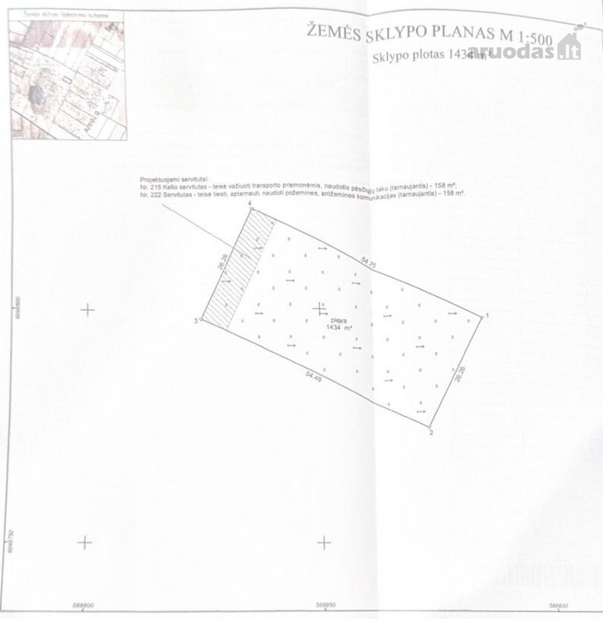 Parduodamas 14.34 arų ploto žemės sklypas - nuotraukos Nr. 4