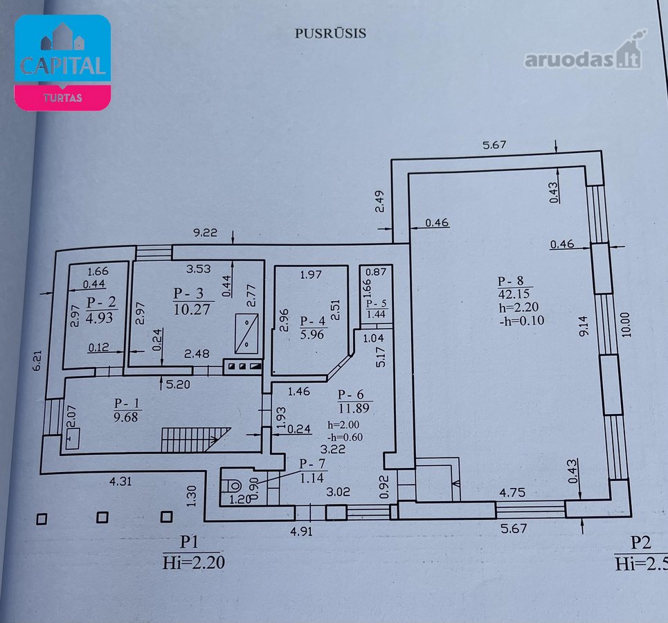 Parduodamas 212 Kv. M. Namas Su 13 Arų Sklypu - nuotraukos Nr. 66