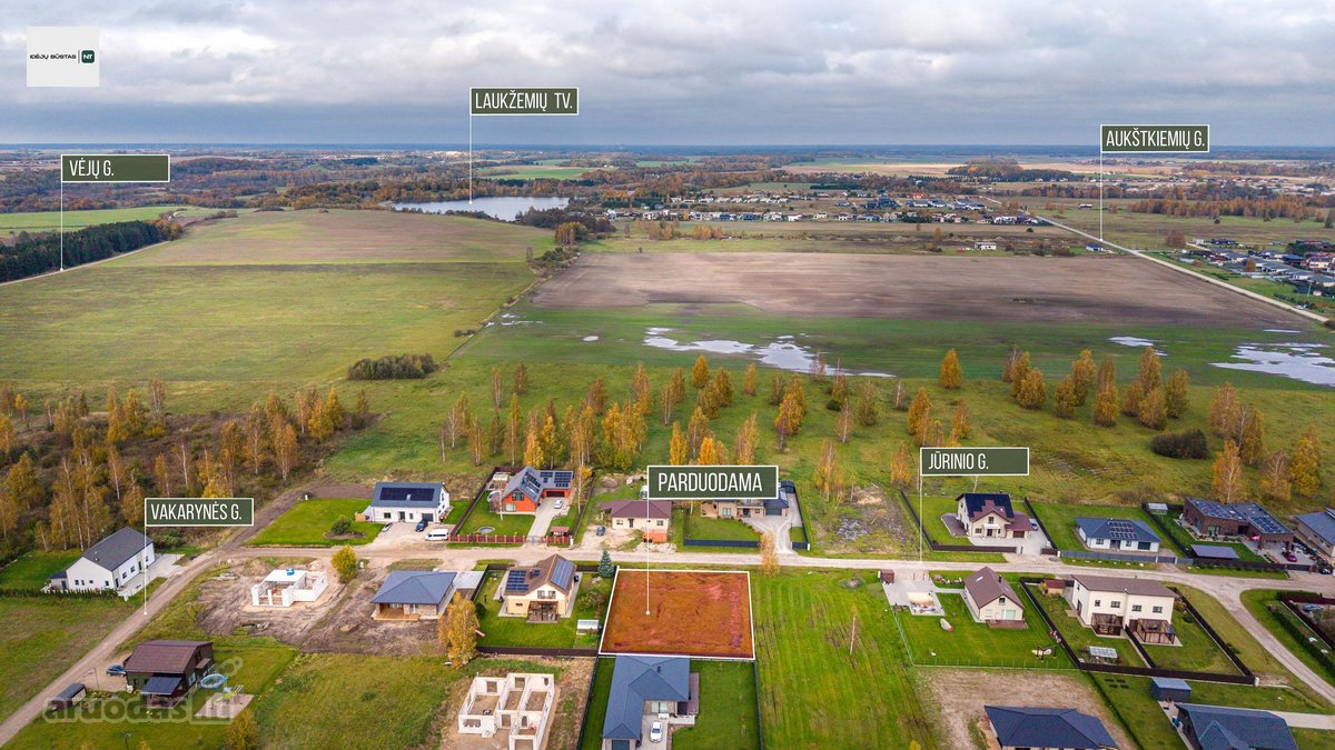 Parduodamas 10,38 Arų Sklypas Su Namo - nuotraukos Nr. 2