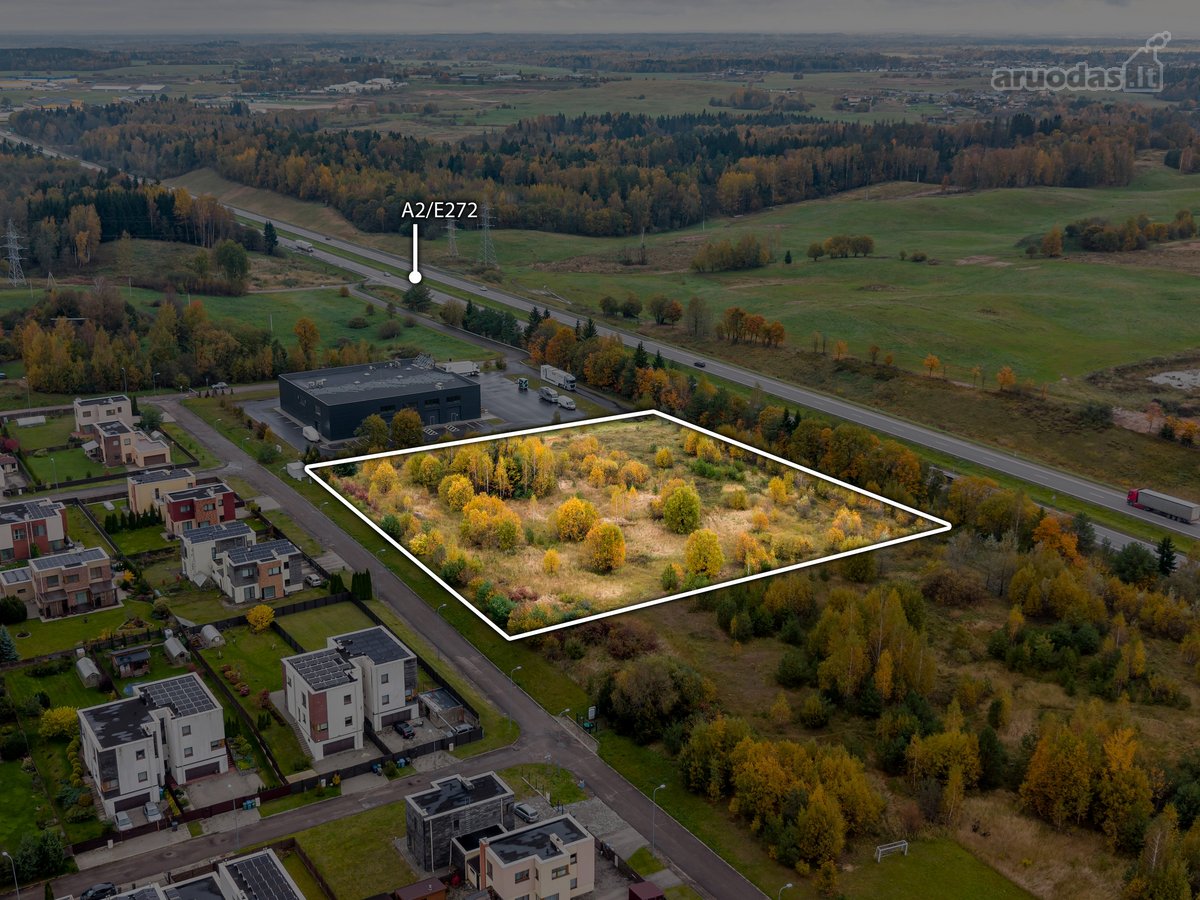Komercinės Paskirties Sklypas Prie A2 - nuotraukos Nr. 2