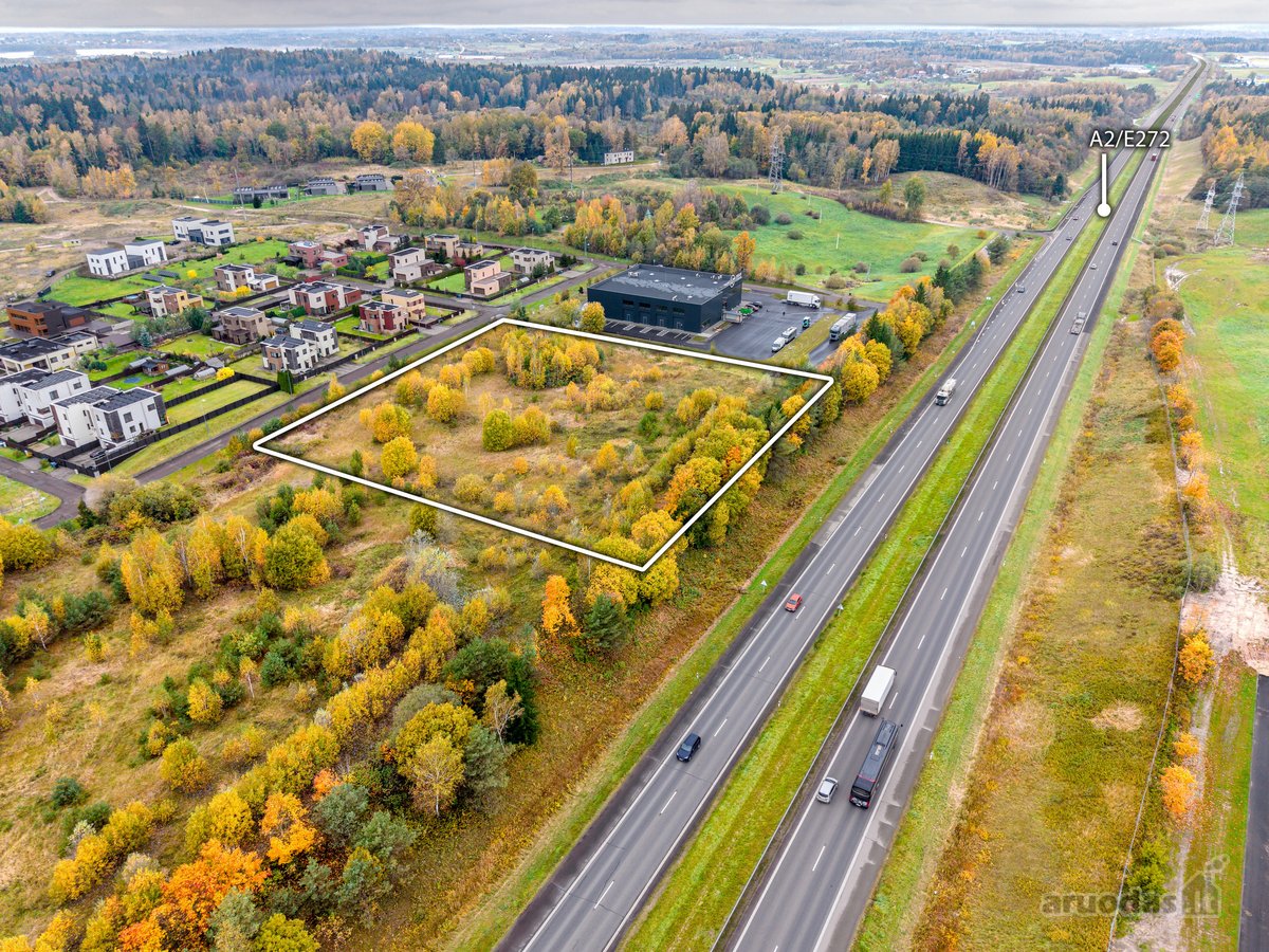Komercinės Paskirties Sklypas Prie A2 - nuotraukos Nr. 6