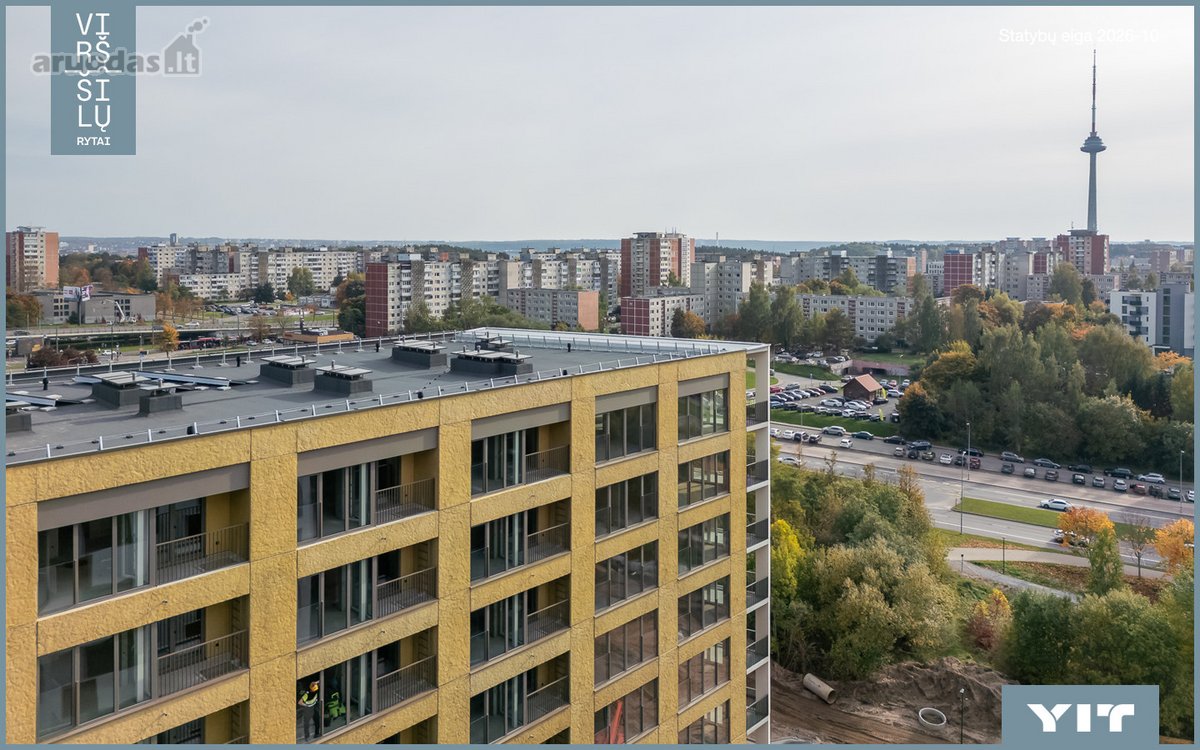 Parduodamas 4 kambarių butas naujai vystomame - nuotraukos Nr. 11