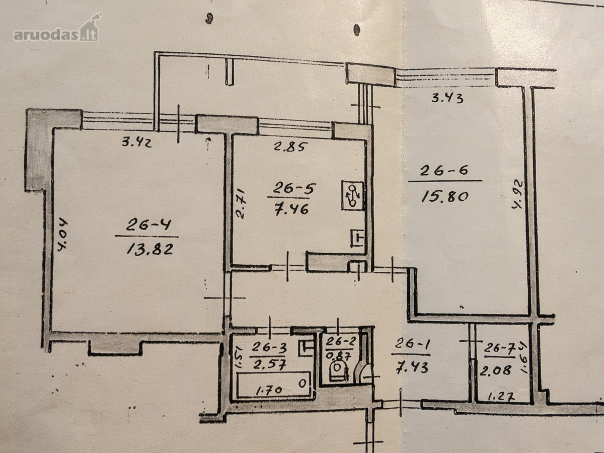 Išnuomojamas 2 Kambarių Butas Šeškinėje – 50 - nuotraukos Nr. 11