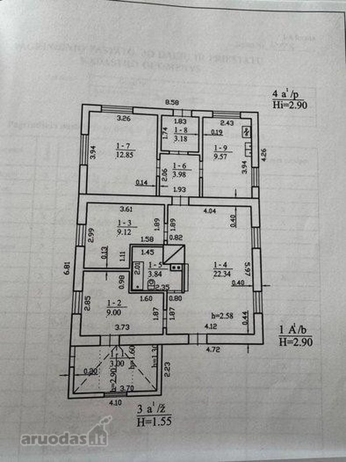 Parduodamas 1 aukšto 4 kambarių gyvenamasis - nuotraukos Nr. 16