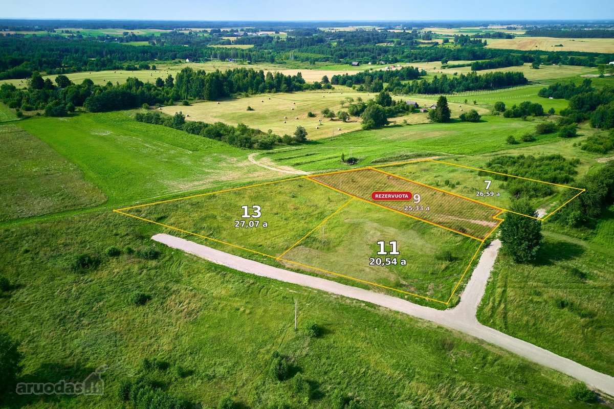 Gamtos apsuptyje parduodama 13 namų valdos - nuotraukos Nr. 11