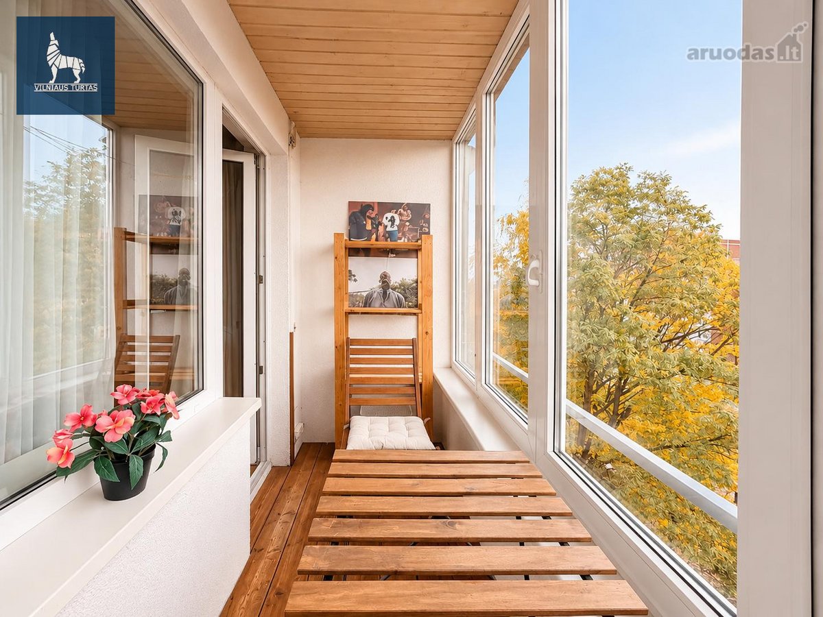 Nuomojamas šviesus ir tvarkingas 3 kambarių - nuotraukos Nr. 7