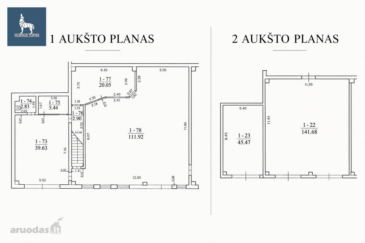 Nuomojamos Komercinės Patalpos  366,92 m² - nuotraukos Nr. 13