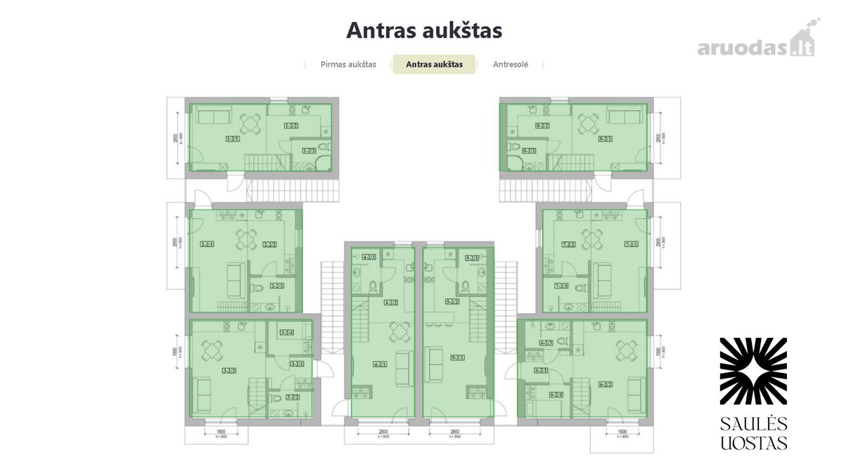 Parduodami Naujos Statybos Apartamentai - nuotraukos Nr. 11