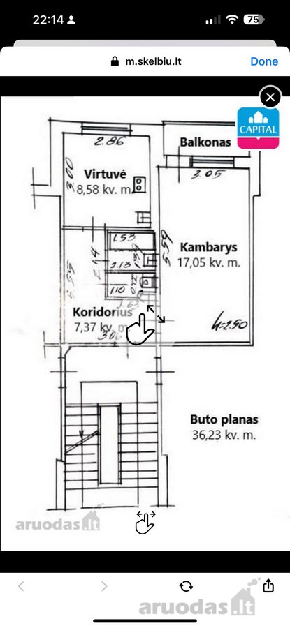 Parduodamas Tvarkingas Butas Radviliškyje, - nuotraukos Nr. 14