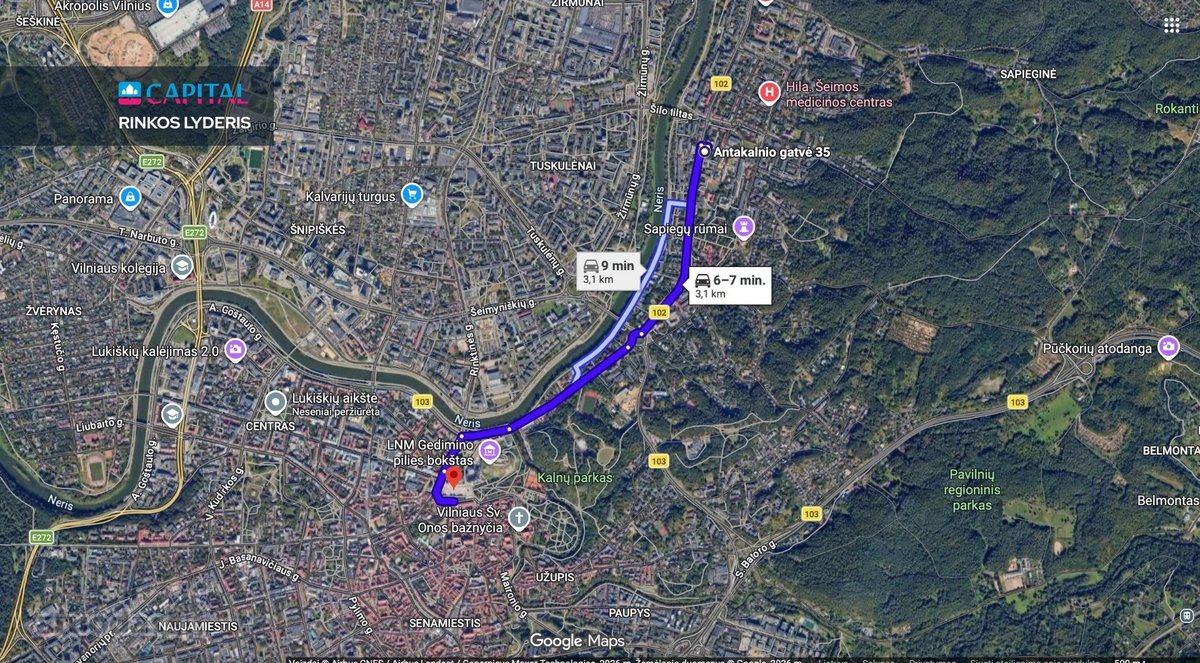 Šviesus Ir Jaukus 3 K. Butas Antakalnyje – - nuotraukos Nr. 29