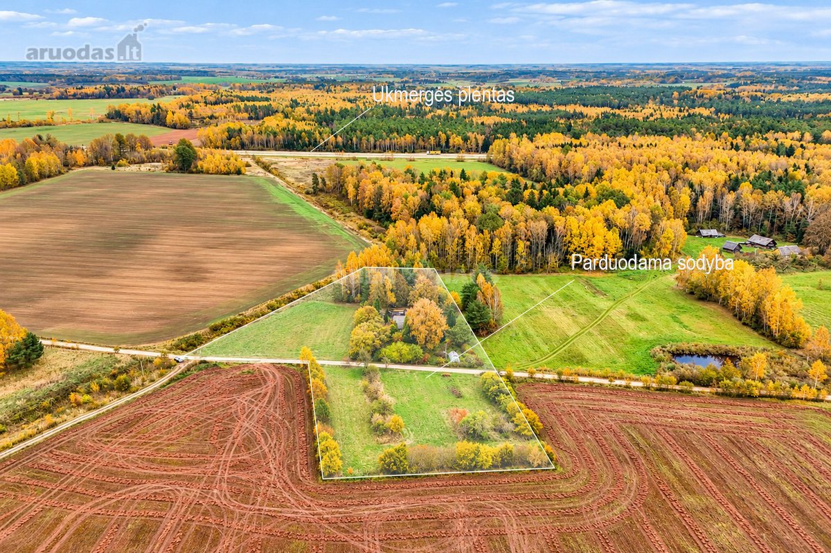 Parduodama Rąstinė Sodyba Su 2,65 Ha Sklypu - nuotraukos Nr. 8