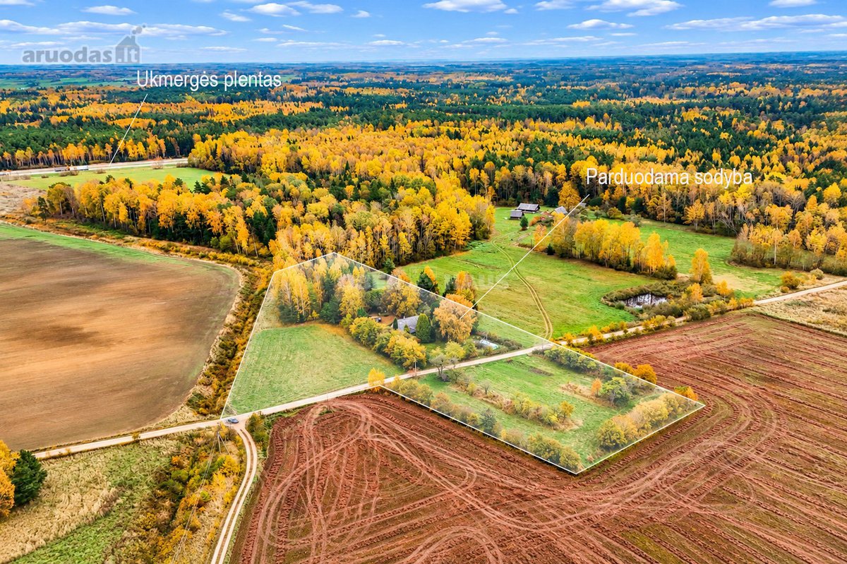 Parduodama Rąstinė Sodyba Su 2,65 Ha Sklypu - nuotraukos Nr. 9