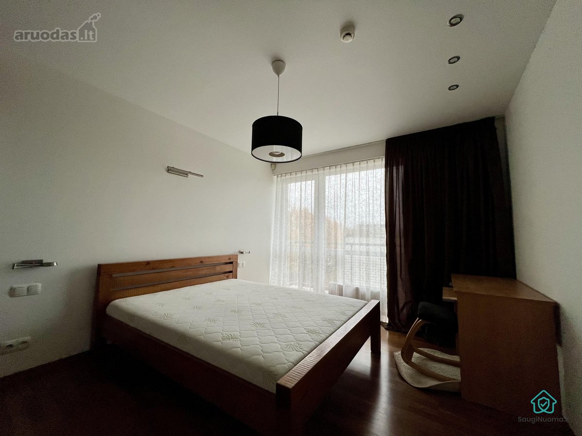 Išnuomojamas šviesus ir erdvus 3 kambarių - nuotraukos Nr. 8