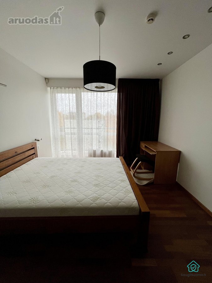 Išnuomojamas šviesus ir erdvus 3 kambarių - nuotraukos Nr. 10