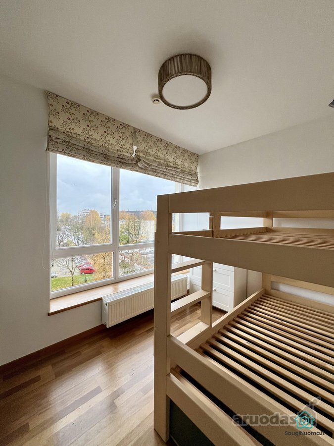 Išnuomojamas šviesus ir erdvus 3 kambarių - nuotraukos Nr. 13