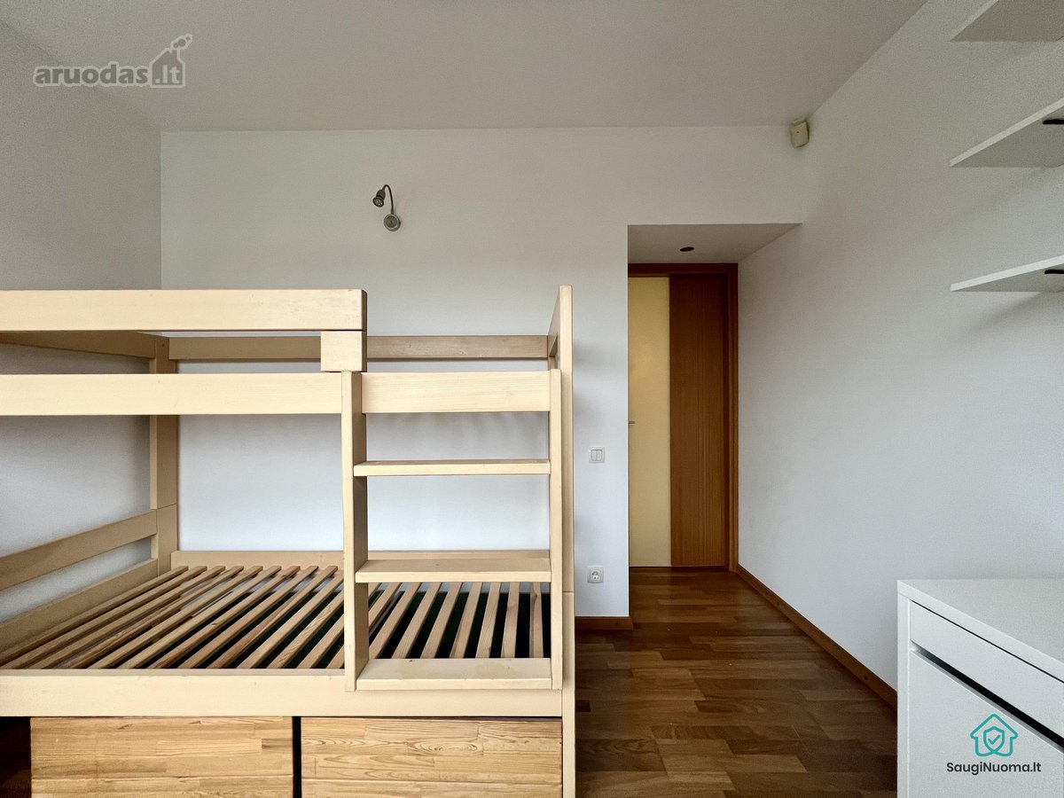 Išnuomojamas šviesus ir erdvus 3 kambarių - nuotraukos Nr. 16