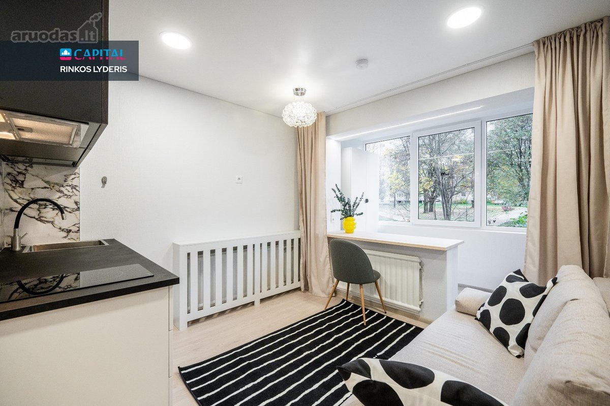 Nuomojama Stilinga 17,11 M² Studija Su - nuotraukos Nr. 7