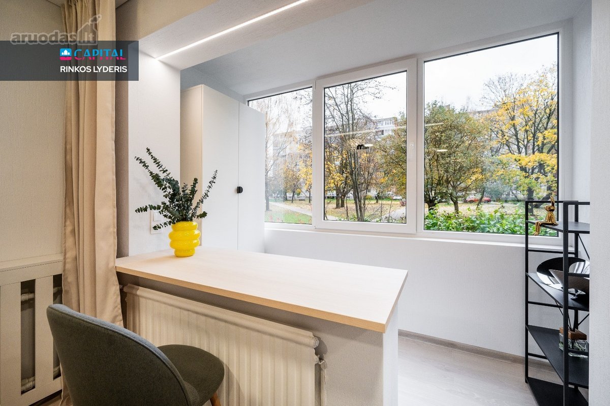 Nuomojama Stilinga 17,11 M² Studija Su - nuotraukos Nr. 9