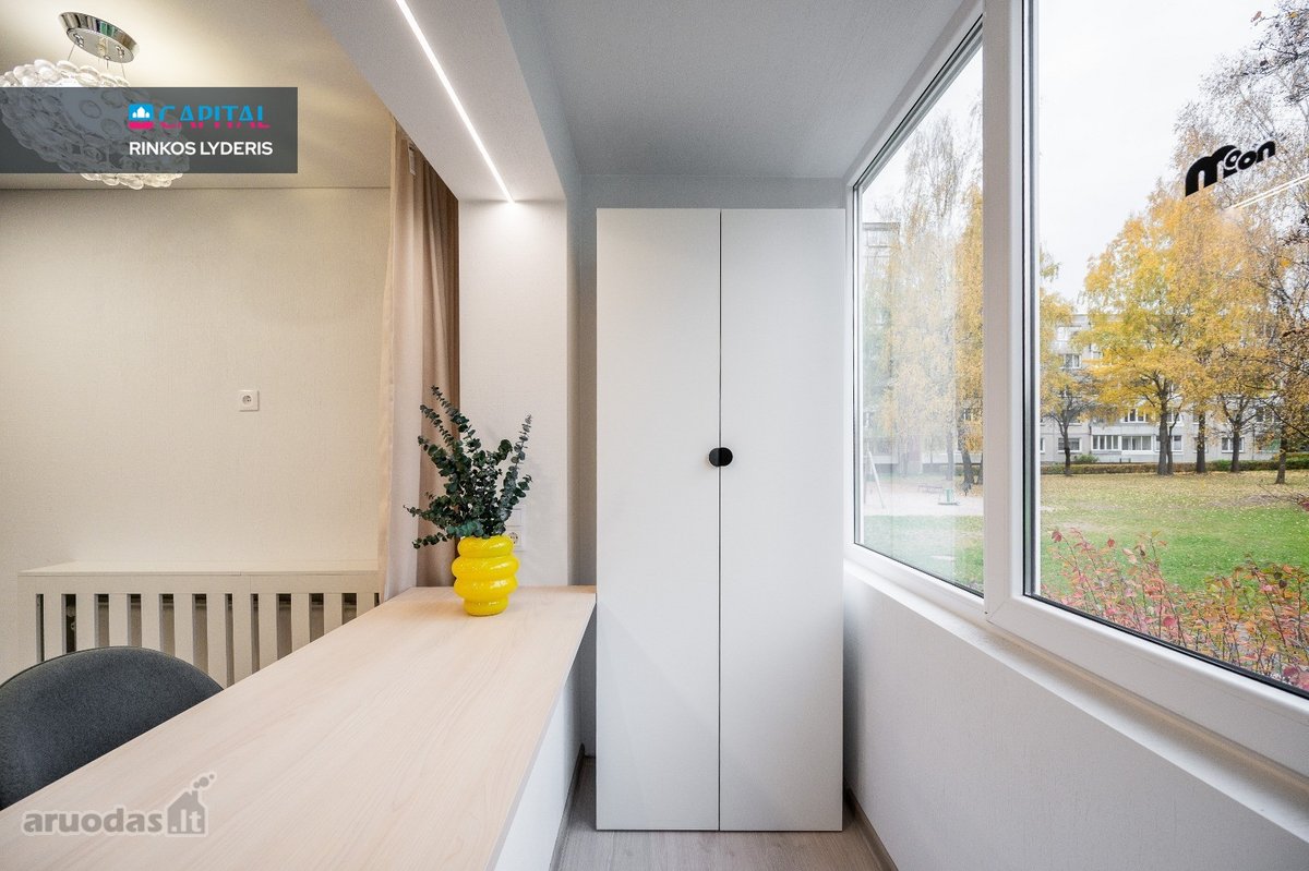 Nuomojama Stilinga 17,11 M² Studija Su - nuotraukos Nr. 11
