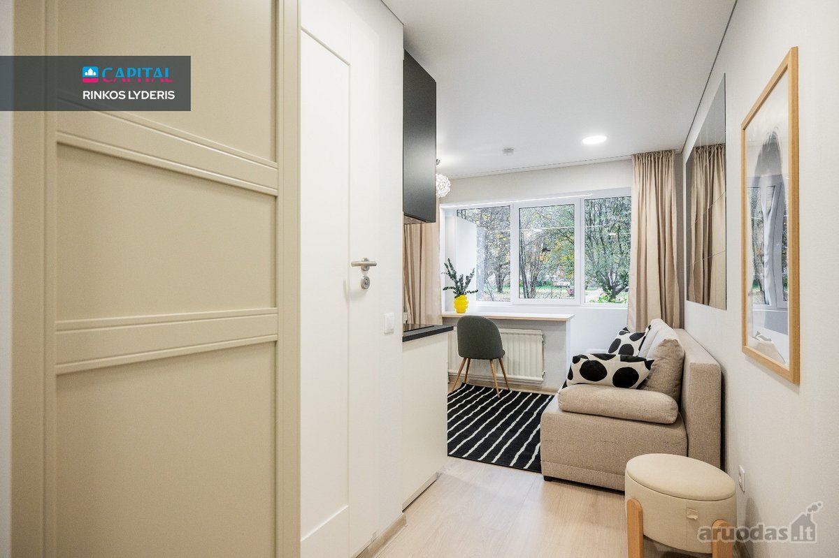 Nuomojama Stilinga 17,11 M² Studija Su - nuotraukos Nr. 13